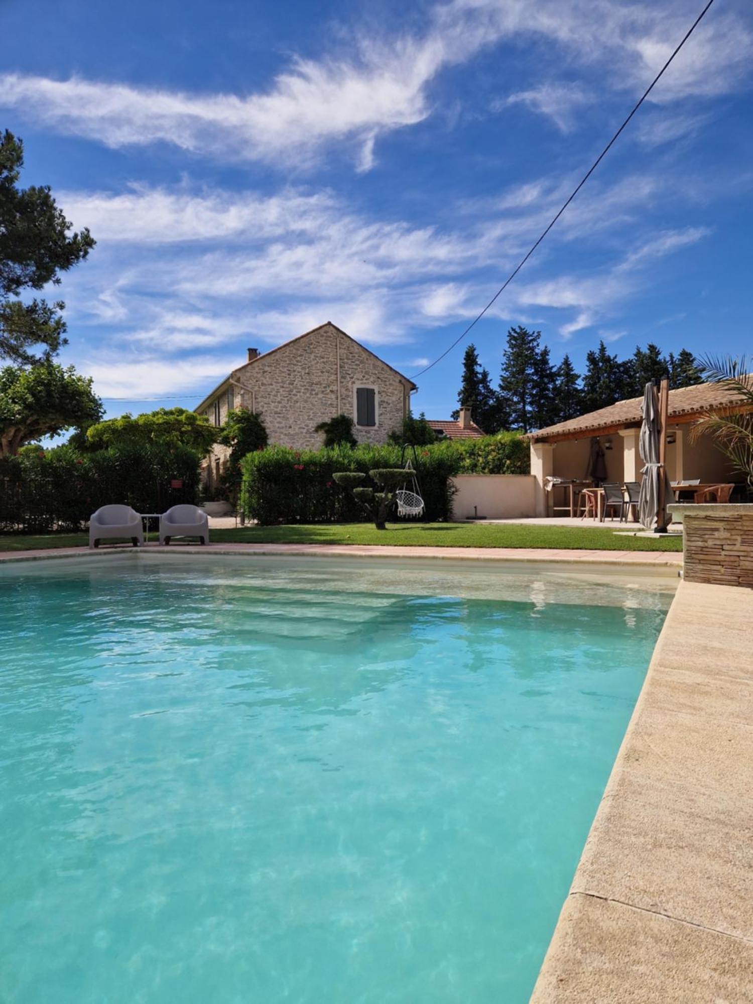 Bed and Breakfast La Bastide des Arts Saumane-de-Vaucluse Exterior foto